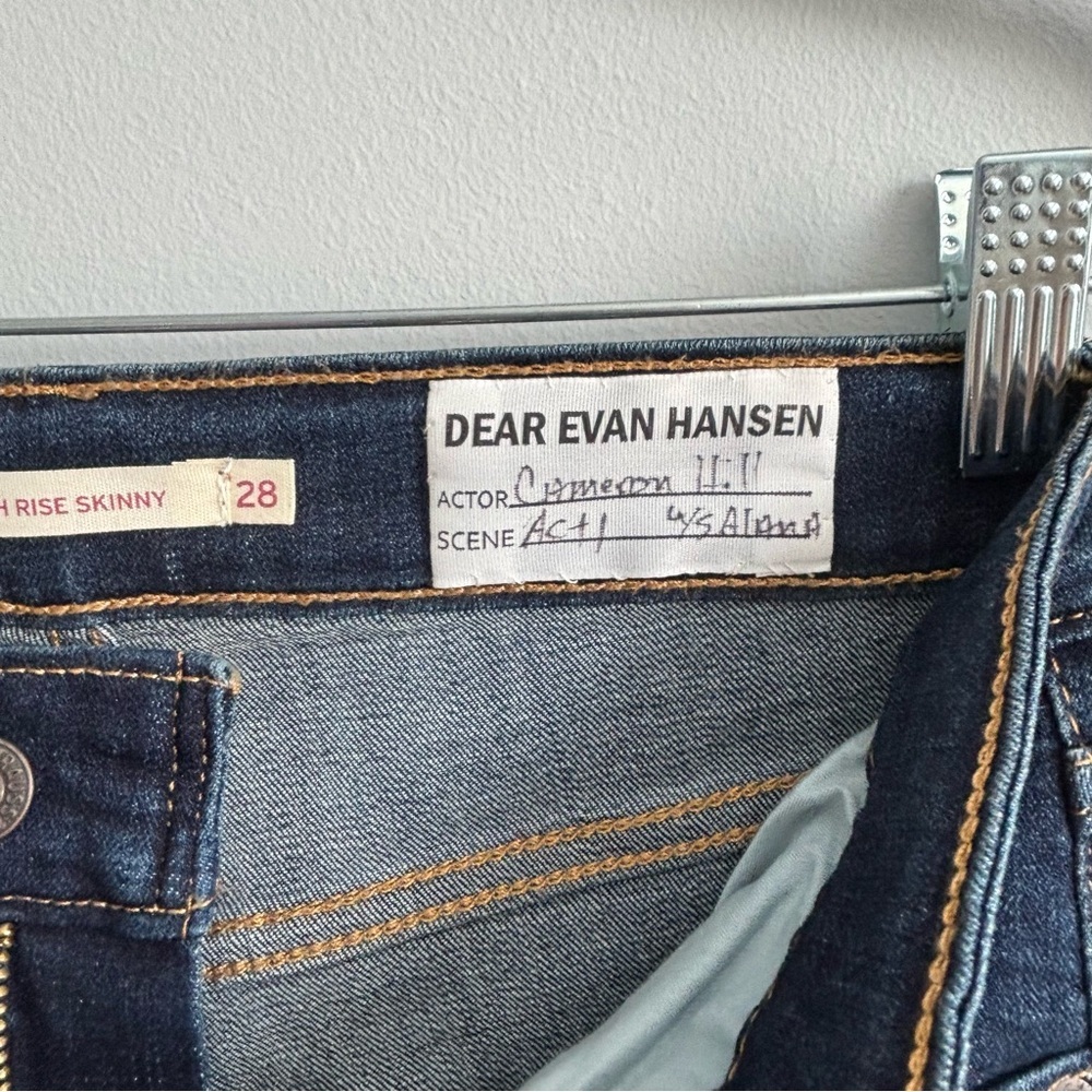 Dear Evan Hansen Collectible - Levi's Jeans worn by Cameron Hill